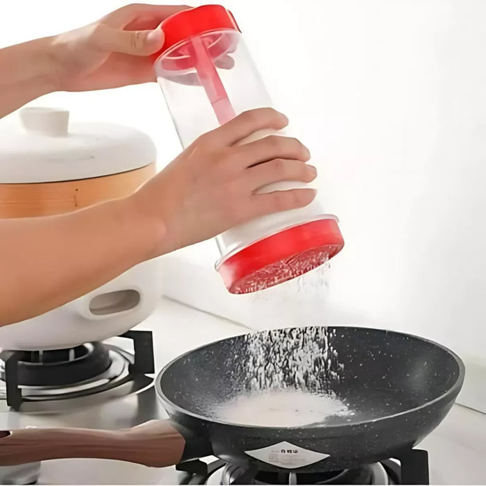 Peneira Dosadora Multiuso – Para Tapioca, Farinha, Açúcar e Mais