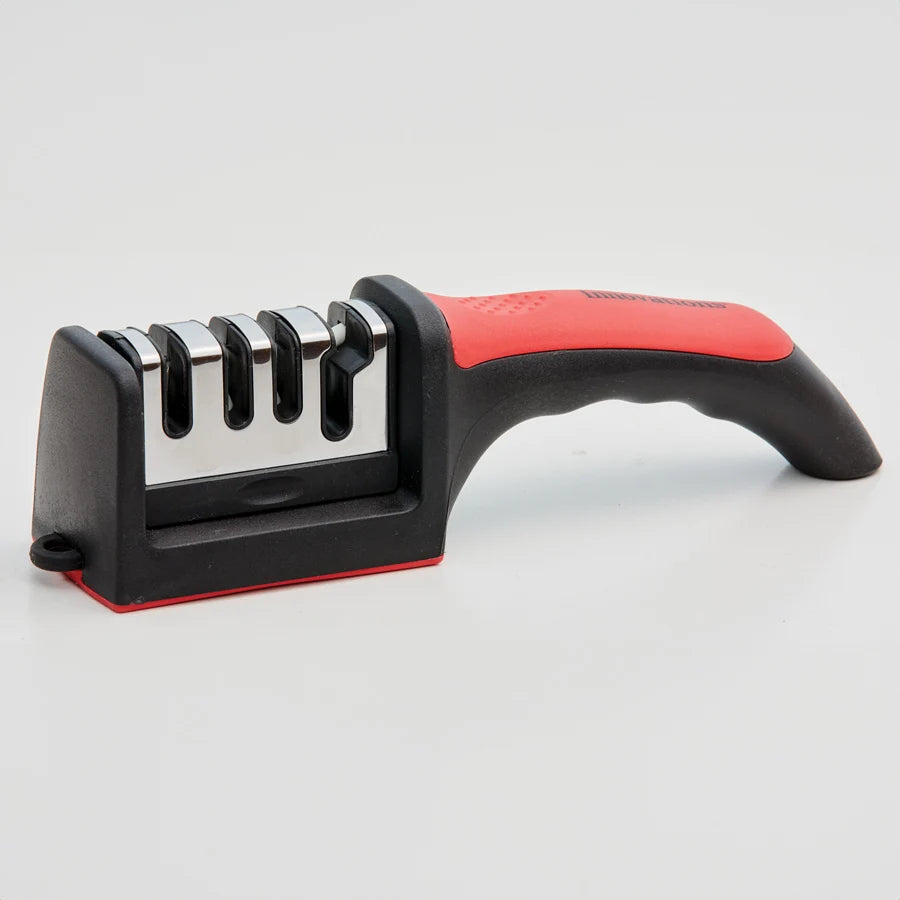 Afiador de Facas e Tesouras 4 em 1 Casa&Conforto - Recupere o Corte em Segundos