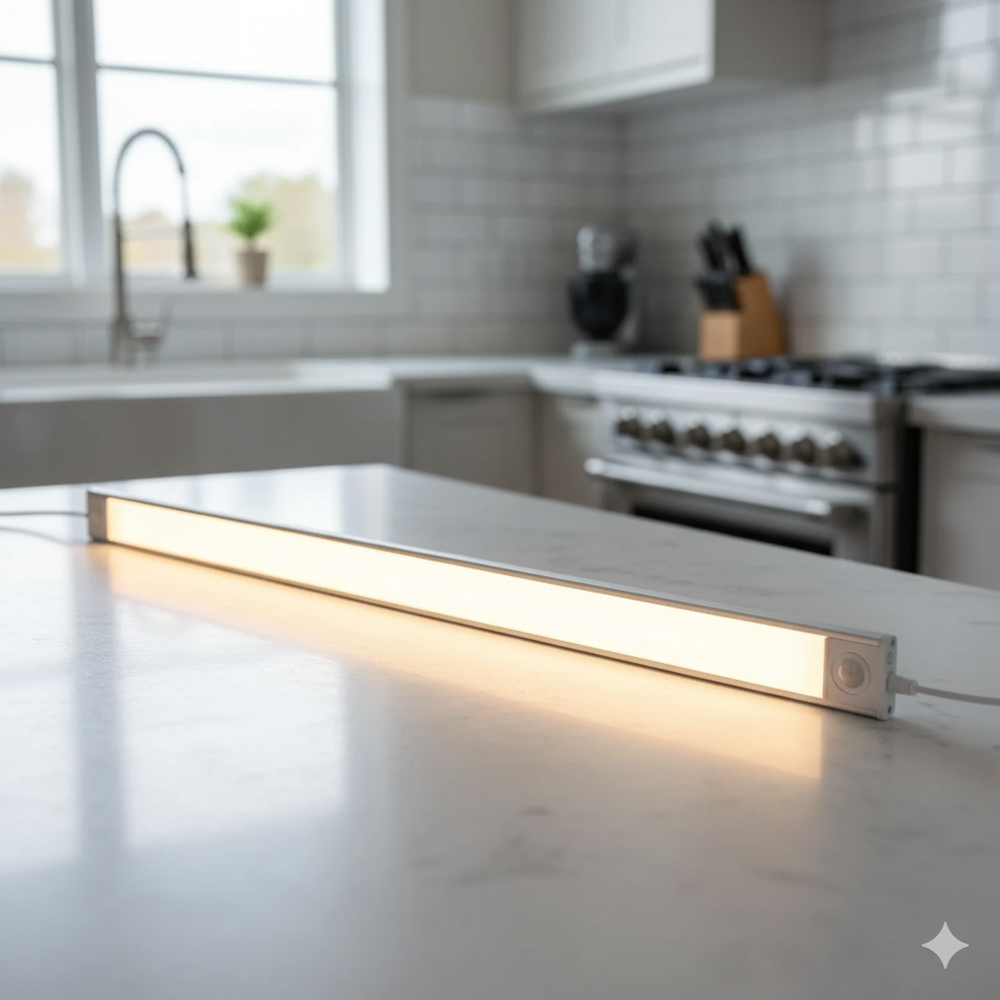 Luminária LED com Sensor de Movimento Casa&Conforto - Recarregável e Magnética (Sem Fios)