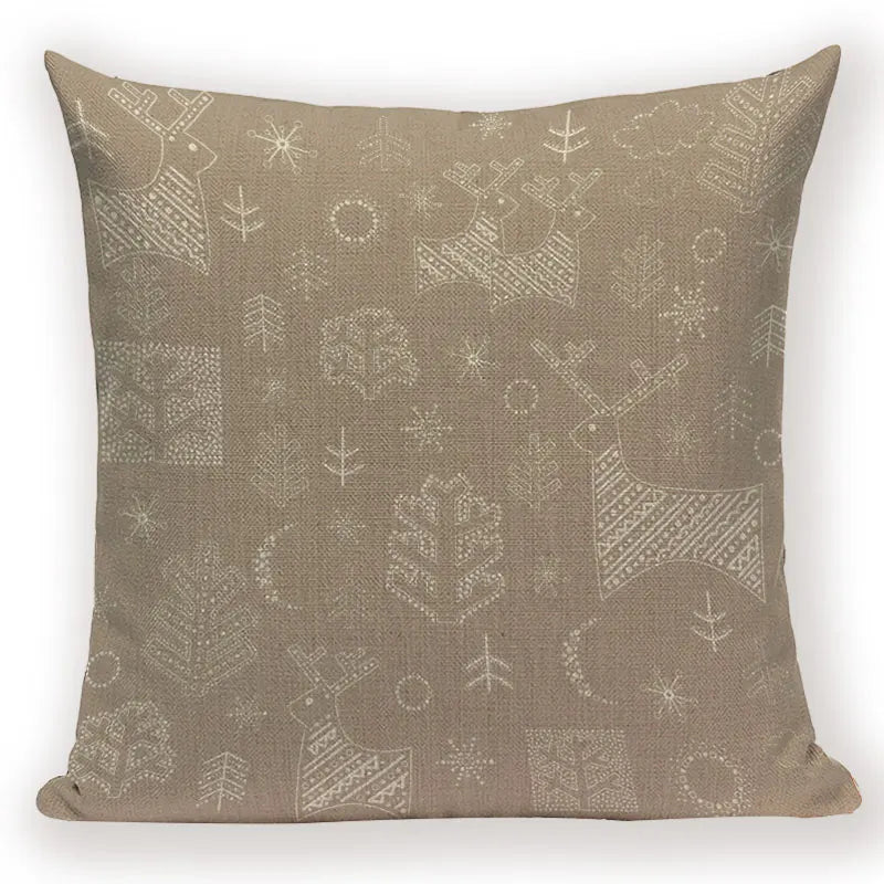 Capa de Almofada Natalina Decorativa Casa&Conforto - Renove seu Sofá para as Festas