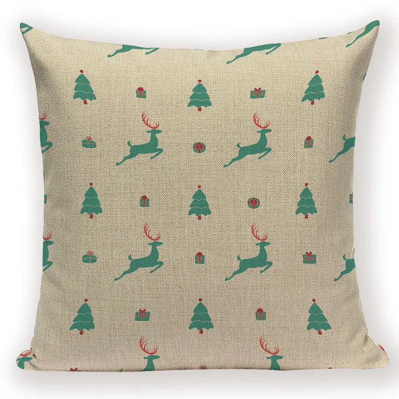 Capa de Almofada Natalina Decorativa Casa&Conforto - Renove seu Sofá para as Festas