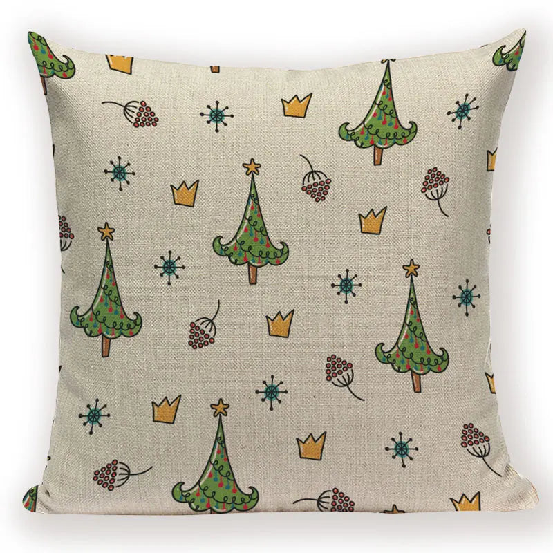 Capa de Almofada Natalina Decorativa Casa&Conforto - Renove seu Sofá para as Festas