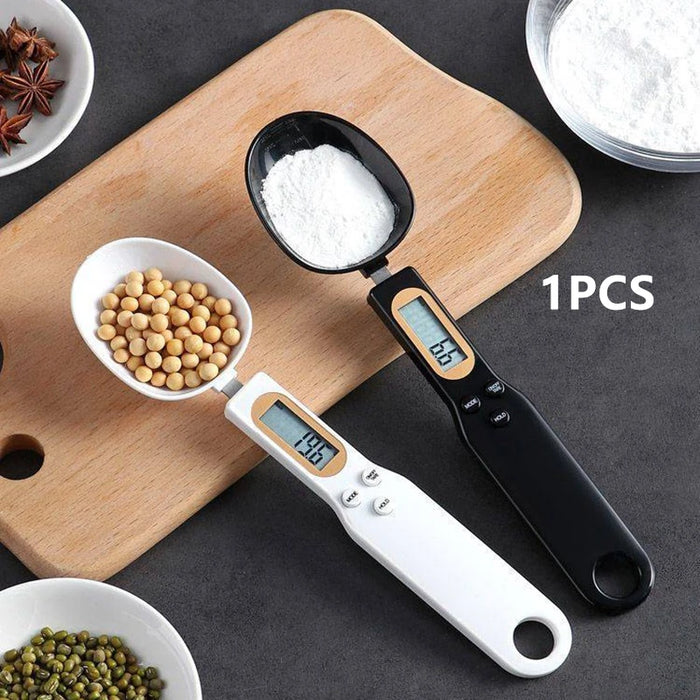 Balança de Cozinha Digital em Formato de Colher – LCD, 500g/0,1g