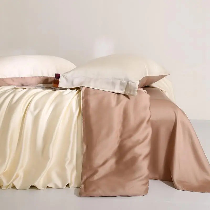 Jogo de Cama Premium 100% Liocel (Eucalipto) Casa&Conforto - Toque de Seda Refrescante