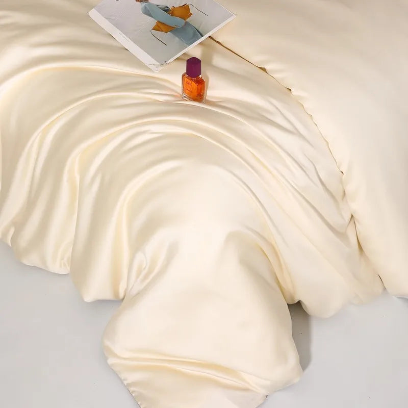 Jogo de Cama Premium 100% Liocel (Eucalipto) Casa&Conforto - Toque de Seda Refrescante