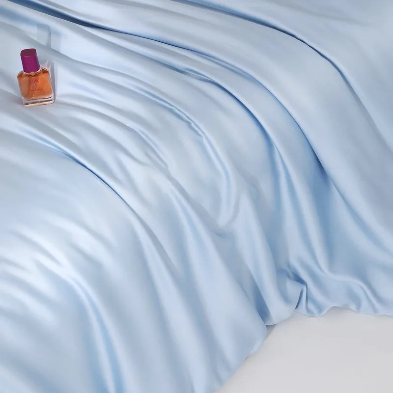 Jogo de Cama Premium 100% Liocel (Eucalipto) Casa&Conforto - Toque de Seda Refrescante