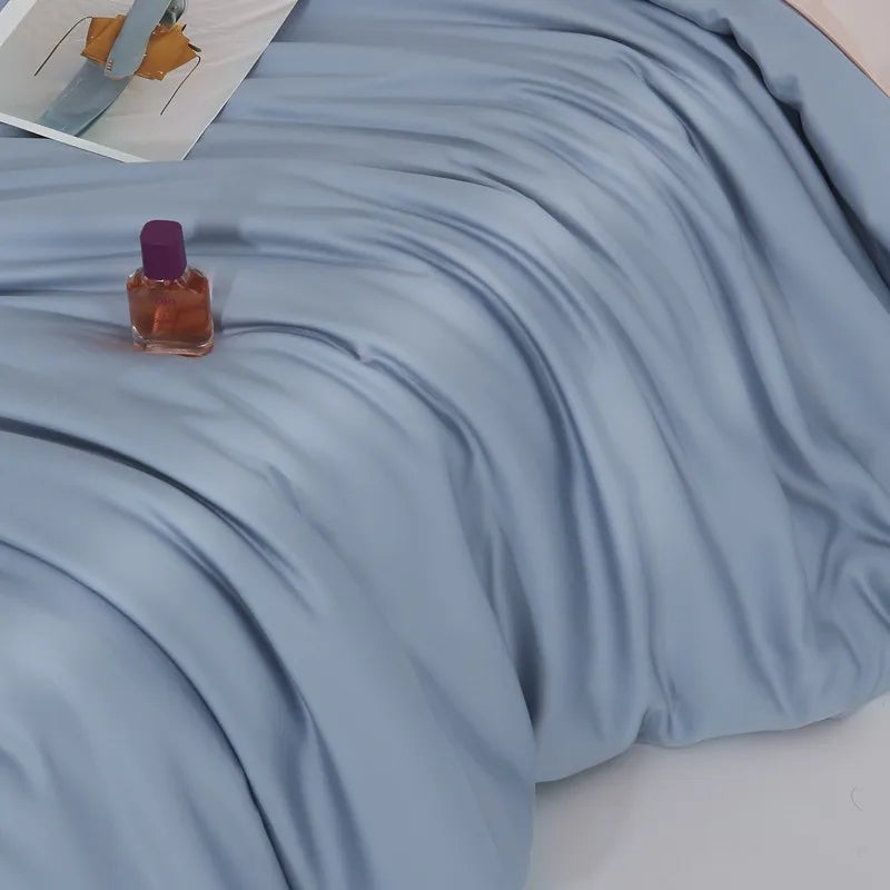 Jogo de Cama Premium 100% Liocel (Eucalipto) Casa&Conforto - Toque de Seda Refrescante