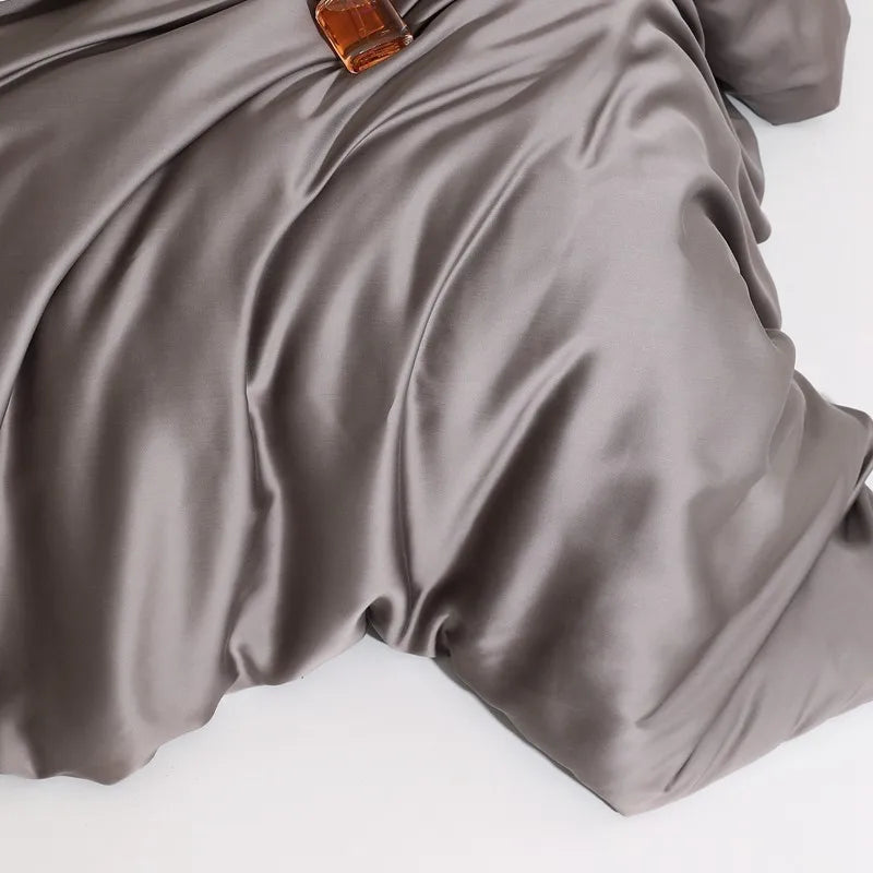 Jogo de Cama Premium 100% Liocel (Eucalipto) Casa&Conforto - Toque de Seda Refrescante