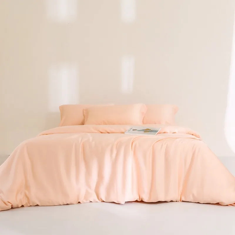 Jogo de Cama Premium 100% Liocel (Eucalipto) Casa&Conforto - Toque de Seda Refrescante