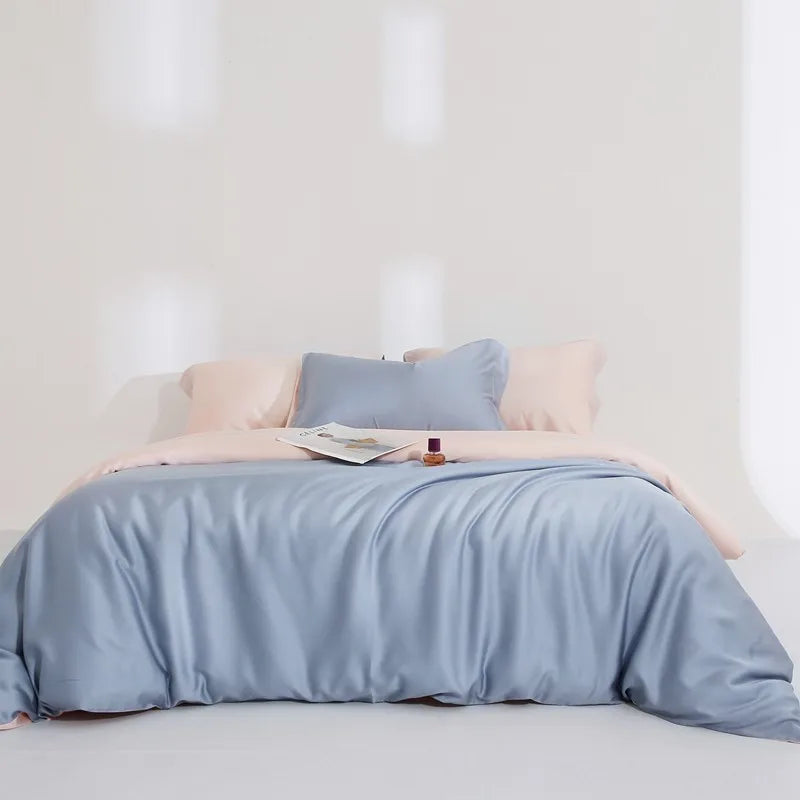 Jogo de Cama Premium 100% Liocel (Eucalipto) Casa&Conforto - Toque de Seda Refrescante