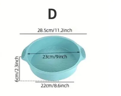 Forma de Silicone Antiaderente Casa&Conforto - Escolha o Formato Ideal para Sua Receita