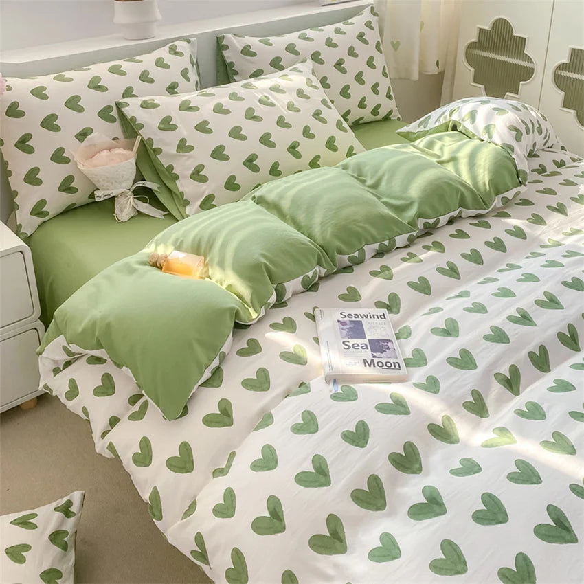 Jogo de Cama Floral Vintage 