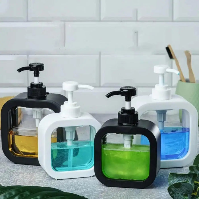 Dispenser Recarregável para Sabonete Líquido – 300ml/500ml