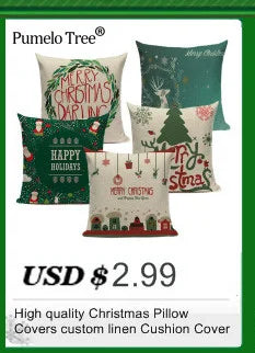 Capa de Almofada Natalina Decorativa Casa&Conforto - Renove seu Sofá para as Festas