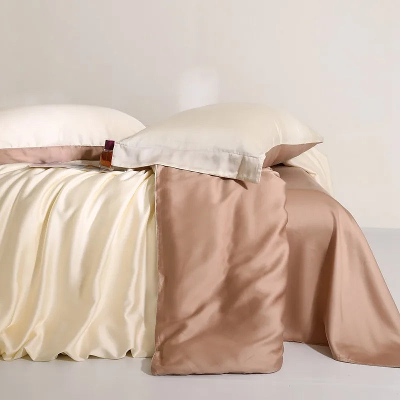 Jogo de Cama Premium 100% Liocel (Eucalipto) Casa&Conforto - Toque de Seda Refrescante