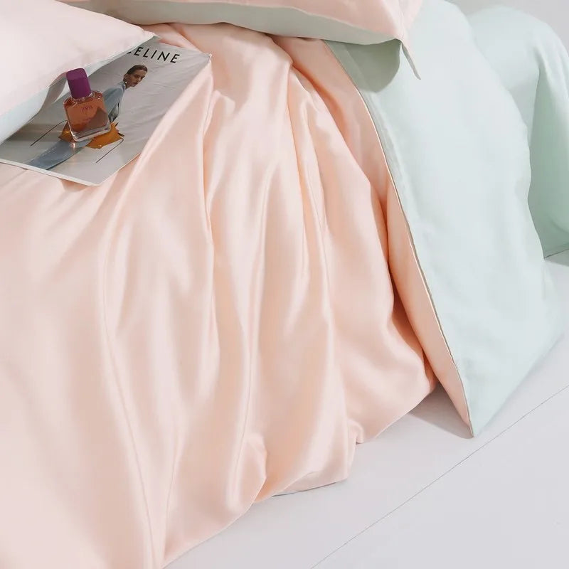 Jogo de Cama Premium 100% Liocel (Eucalipto) Casa&Conforto - Toque de Seda Refrescante