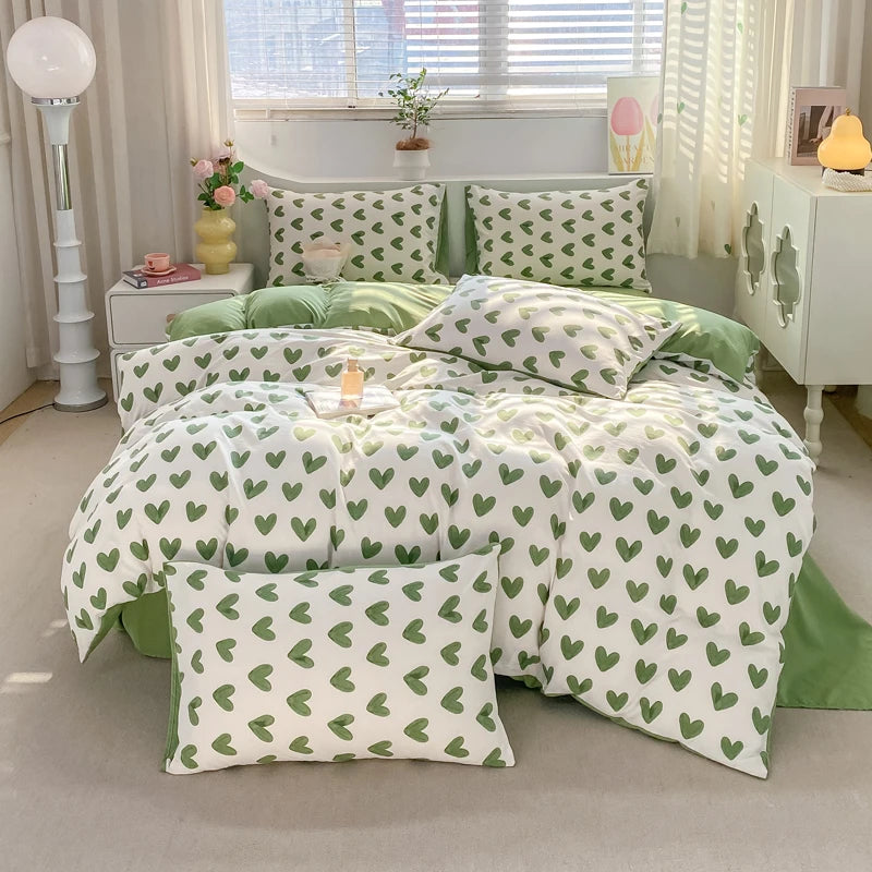 Jogo de Cama Floral Vintage 