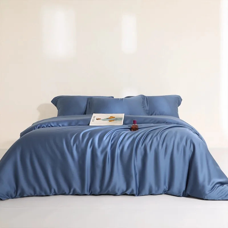 Jogo de Cama Premium 100% Liocel (Eucalipto) Casa&Conforto - Toque de Seda Refrescante