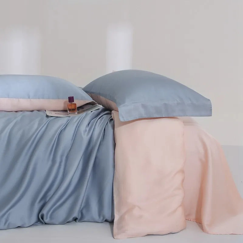 Jogo de Cama Premium 100% Liocel (Eucalipto) Casa&Conforto - Toque de Seda Refrescante