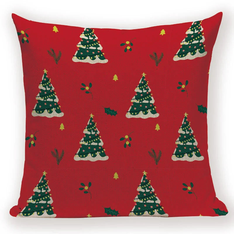 Capa de Almofada Natalina Decorativa Casa&Conforto - Renove seu Sofá para as Festas