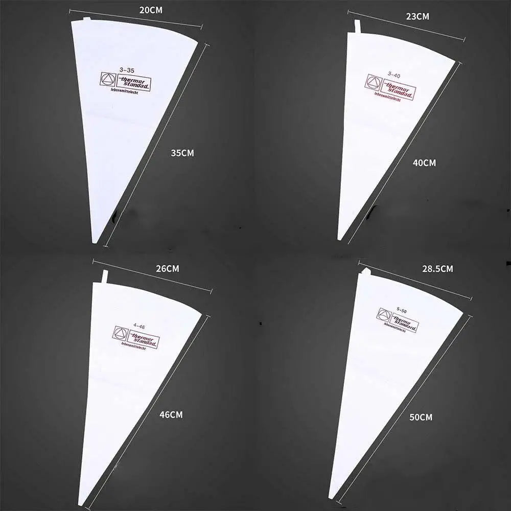 Saco de Confeitar Profissional de Algodão Reutilizável Casa&Conforto - Firmeza e Precisão para Decorar