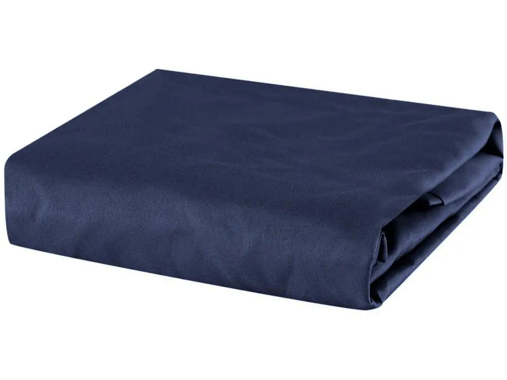 Jogo de Cama Casal Microfibra Hypercal Casa&Conforto - Azul Marinho (Com Elástico)