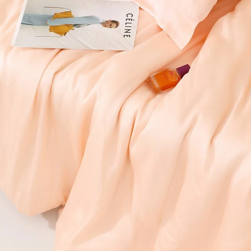 Jogo de Cama Premium 100% Liocel (Eucalipto) Casa&Conforto - Toque de Seda Refrescante