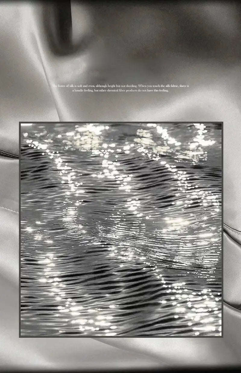 Jogo de Cama Seda Mulberry & Liocel 4 Peças Casa&Conforto - Estampa 3D Premium (Com Elástico)