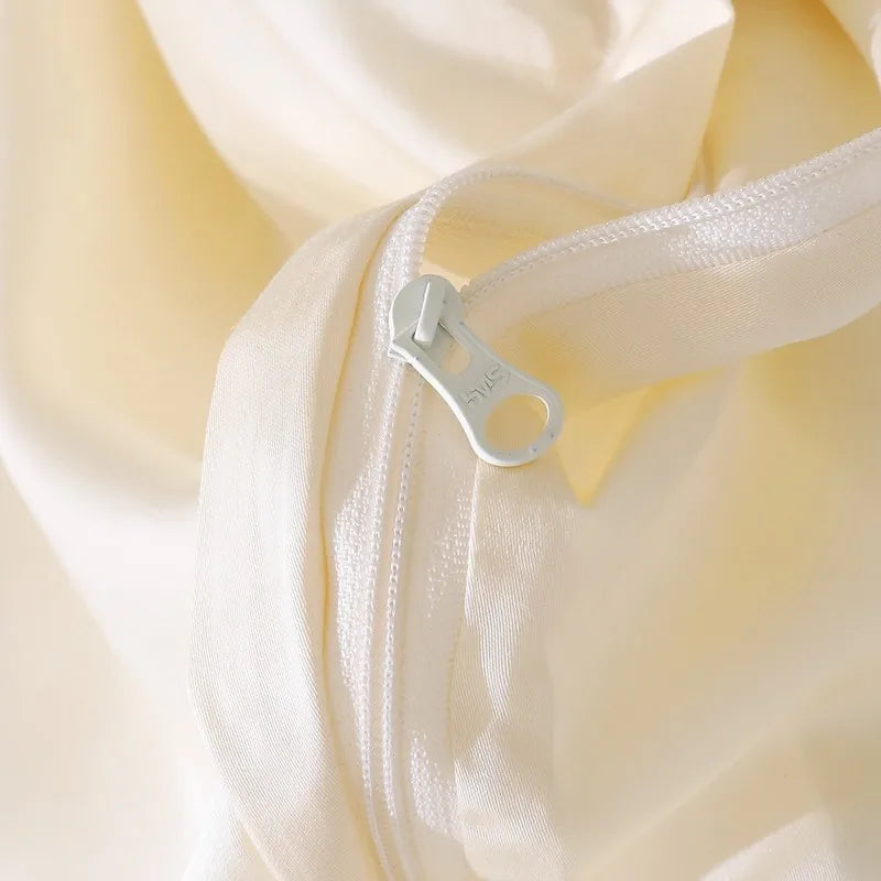 Jogo de Cama Premium 100% Liocel (Eucalipto) Casa&Conforto - Toque de Seda Refrescante