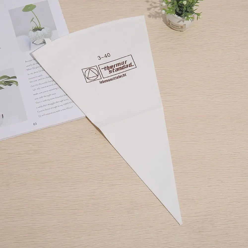 Saco de Confeitar Profissional de Algodão Reutilizável Casa&Conforto - Firmeza e Precisão para Decorar