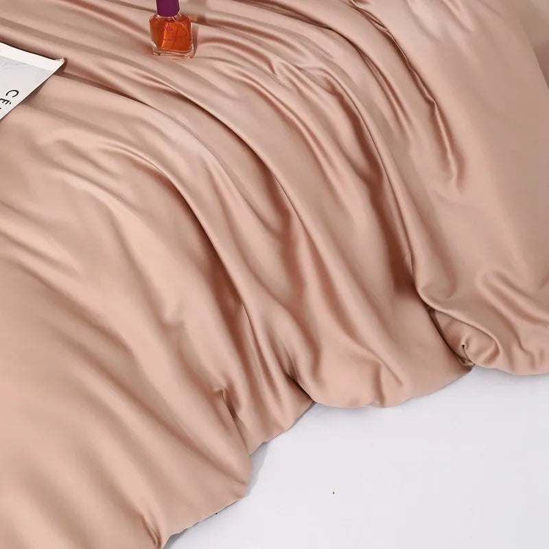 Jogo de Cama Premium 100% Liocel (Eucalipto) Casa&Conforto - Toque de Seda Refrescante