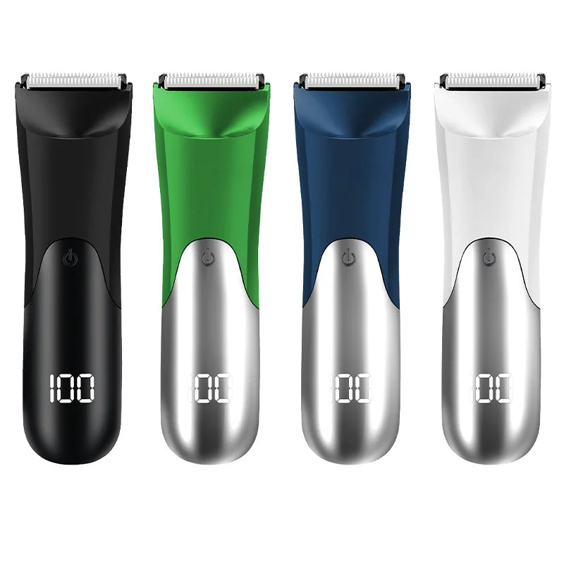 Aparador Corporal e Íntimo Masculino Casa&Conforto - Lâmina de Cerâmica Anti-Cortes (À Prova D'Água)