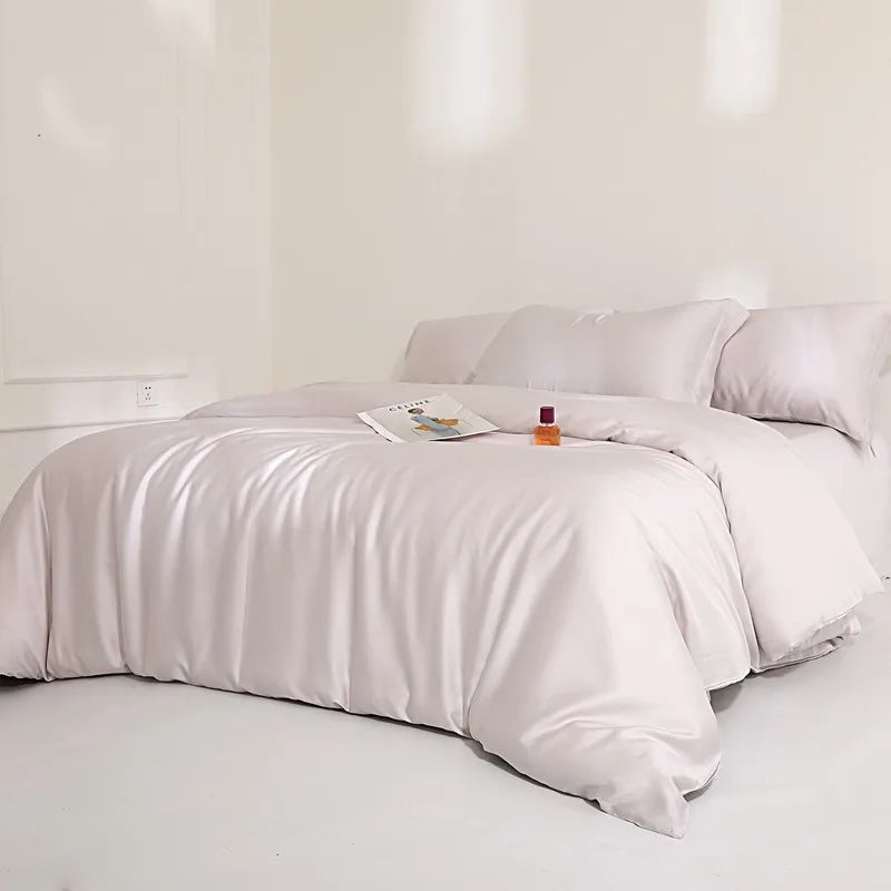 Jogo de Cama Premium 100% Liocel (Eucalipto) Casa&Conforto - Toque de Seda Refrescante