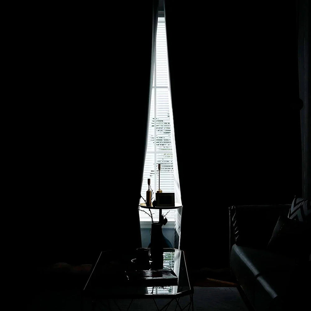 Cortina blackout 100% com bolso para haste