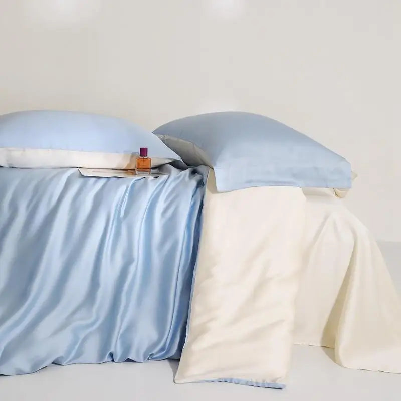 Jogo de Cama Premium 100% Liocel (Eucalipto) Casa&Conforto - Toque de Seda Refrescante