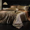 Jogo de Cama Seda Mulberry & Liocel 4 Peças Casa&Conforto - Estampa 3D Premium (Com Elástico)