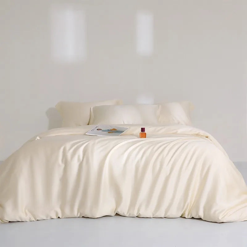 Jogo de Cama Premium 100% Liocel (Eucalipto) Casa&Conforto - Toque de Seda Refrescante